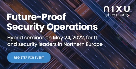 NixuCorporation's tweet photo. One more day to go until our hybrid seminar #FutureProofSecOps !⚡ We will focus on themes such as #identification, #detection & #response, and how connecting these leads to #SecurityFusion.🔐 Join us at Korjaamo tomorrow or via livestream!
Register now ➡️ https://t.co/4wEtzHXQah https://t.co/gAlCnjqnI5