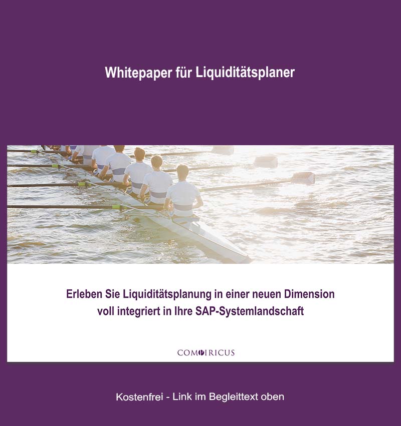 ow.ly/GJs950Jfm2c
In unserem Whitepaper präsentieren wir CILA (COMPIRICUS Inteligent Liquidity Analytics), eine moderne Lösung für Ihre Cashflow Prognose.

Unser Tool ist sowohl in der Cloud als auch on-premise auf Ihrem eigenen Server nutzbar.