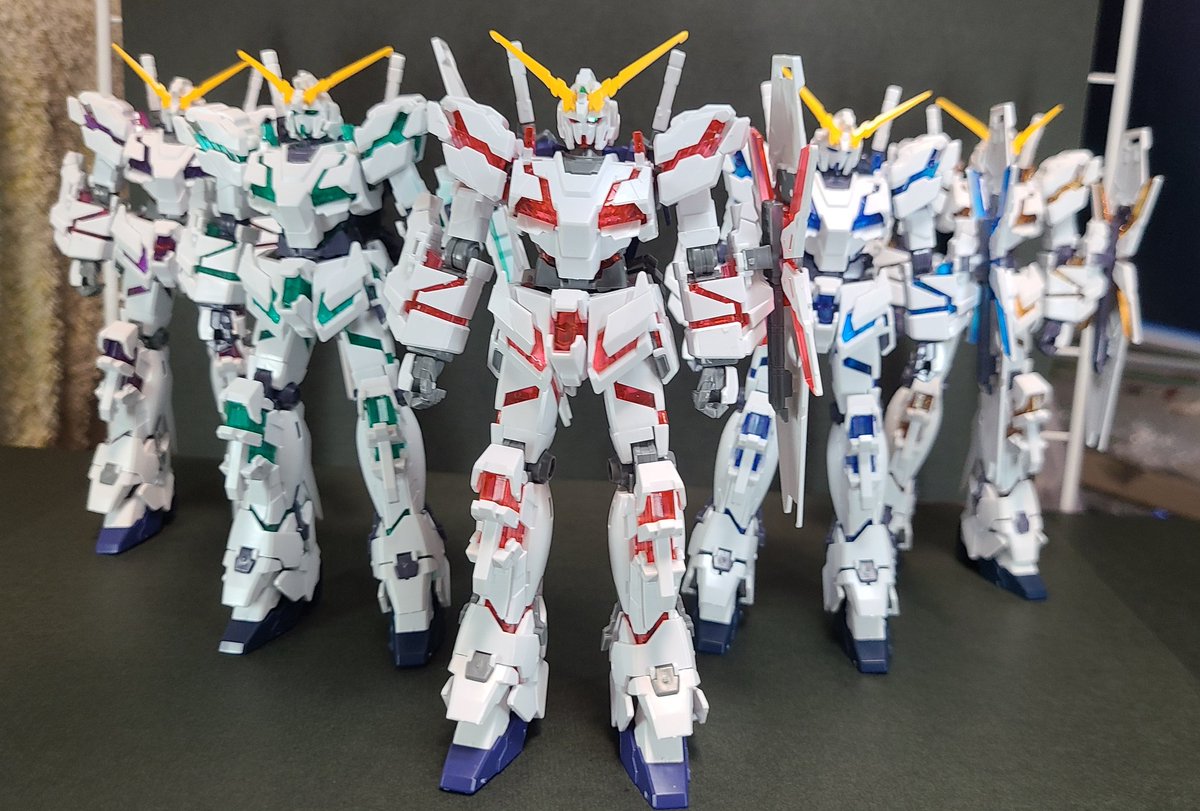 gundam_oj's tweet photo. 男の子ってこういうのが好きなんでしょ(ガンプラ女子)

ガンプラ×戦隊モノ

#ガンプラ好きと繋がりたい 
#ユニコーンガンダム https://t.co/JOBjkuQX6O