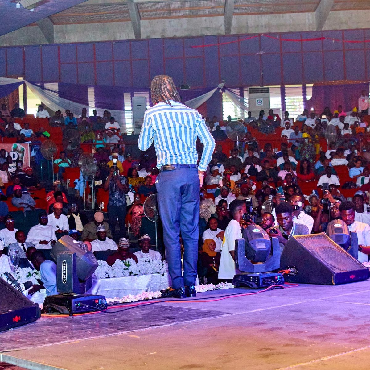 I am very honoured and grateful to receive the Royal African Award from His Imperial Majesty <a href="/OoniAdimulaIfe/">Ooni Enitan Ogunwusi</a> . 

Congratulations to my fellow awardees and great thanks goes to the <a href="/RoyalAfricanYLF/">Royal African Young Leadership Forum</a> team and organizers.

📸: <a href="/afvisuals/">afvisuals</a>
