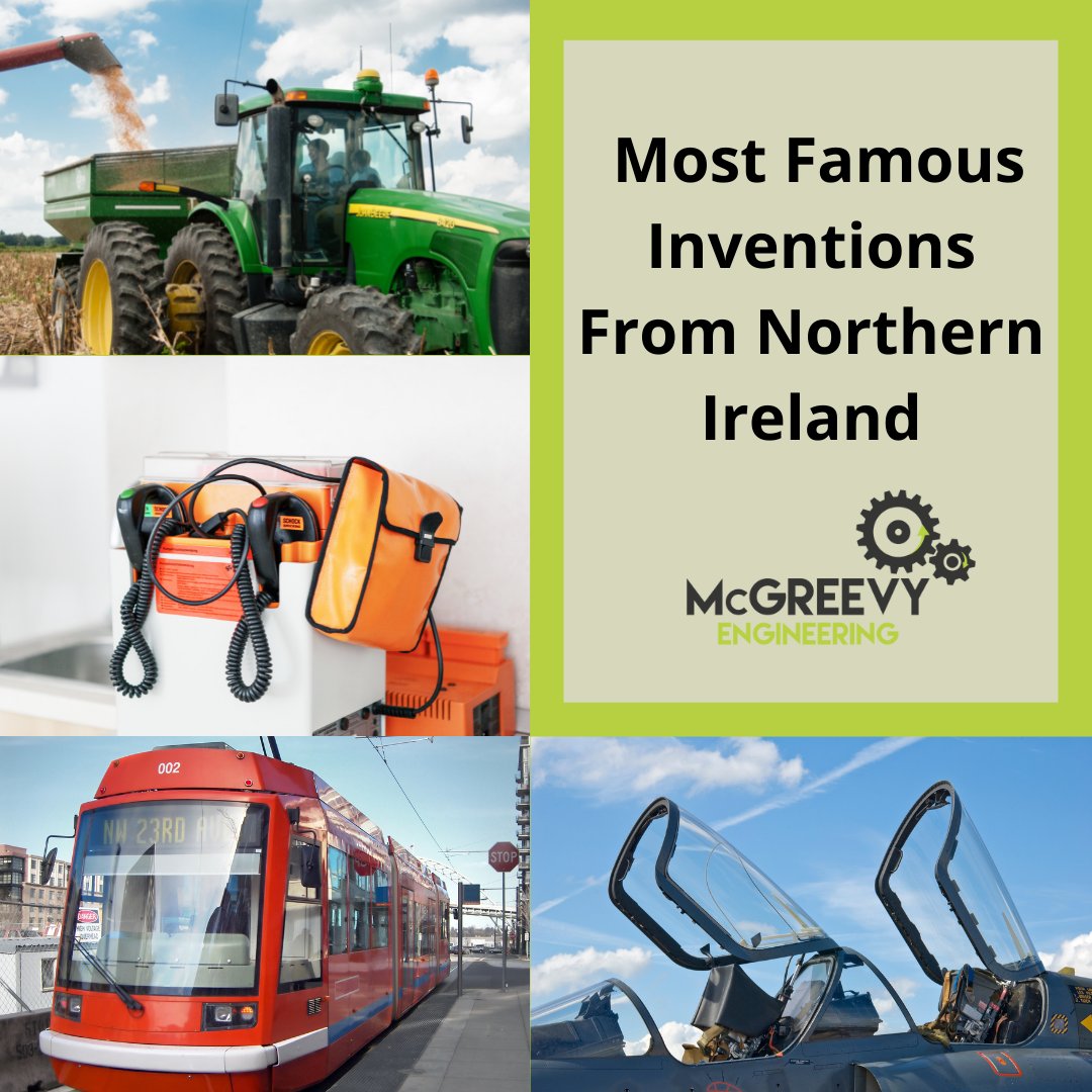 McGreevyEngine1's tweet photo. In honour of NI Manufacturing Month, this month’s blog post will take a look at some of the most famous inventions from Northern Ireland.
https://t.co/MJ18rQ4IEQ
#McGreevyEngineering #NewBlogPost #Inventions #NIEngineering #NIManufacturing #ManufacturingMonth https://t.co/y7zUXm9BKv