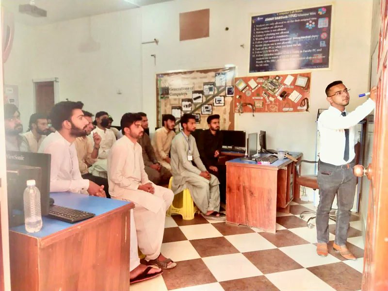 SzabistZabtech's tweet photo. Syed Azeem Shah Accountant / Professional Career Counsellor, conducted a Career Counseling Session for SZABIST ZABTech (iTVE) Khairpur trainees of Accounting and Bookkeeping under BBSHRRDB Phase XIV.
#SZABISTZABTechiTVE #ZABTechKhp #BBSHRRDB #skills #TVET #careercounseling https://t.co/wLeuOYHMu0