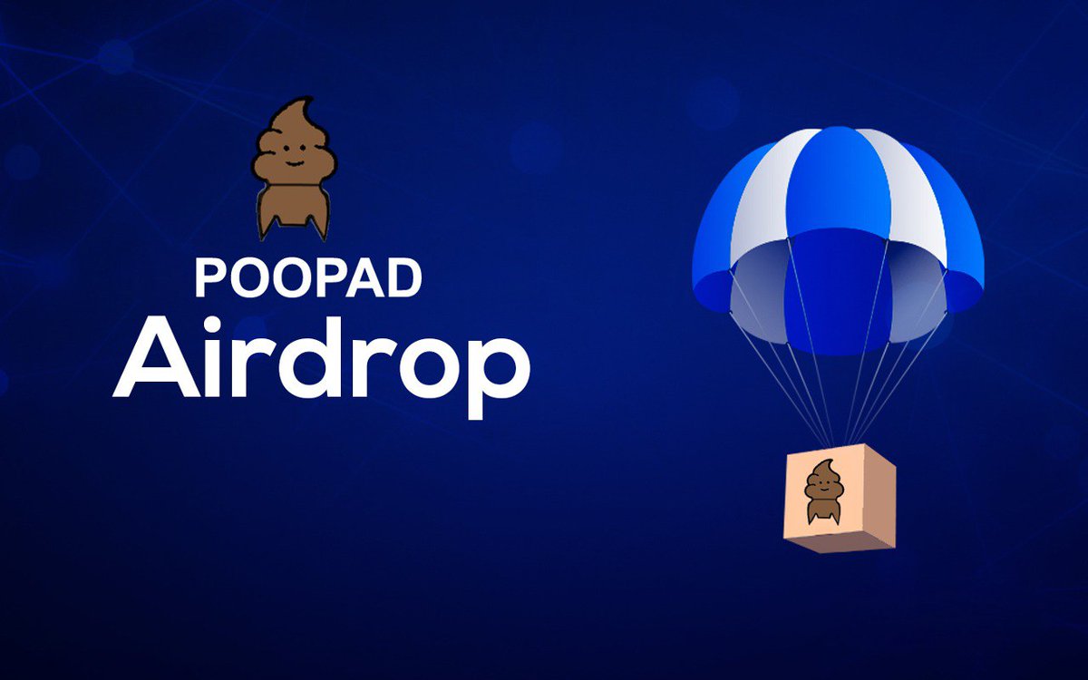 🔰 PooPad Token Airdrop
🎁 Reward Pool: 10,000,000 $POOPAD
👥 Referral: 300 $POOPAD
🧶 Rate: ⭐️⭐️⭐️⭐️⭐️
🗓 Distribution Date:  7 days after IDO

📚 Airdrop Link: t.me/PooPadAirdrop_…

📡 Website: poopad.org #AirdropRampage