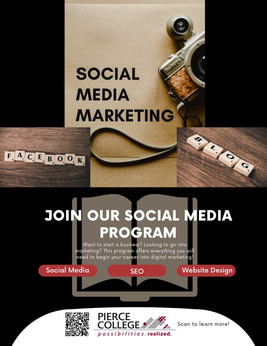 dear_alexandrea's tweet photo. Learn how to market through social media with Pierce College. #PCSOME https://t.co/Z7rpKB8r2M