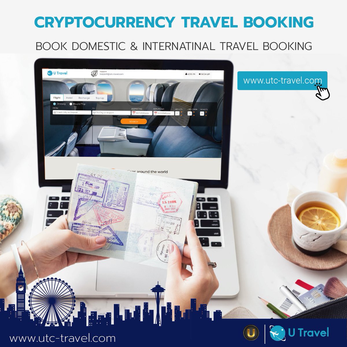 Unitechtravel's tweet photo. Cryptocurrency Travel Booking

https://t.co/8fvKpnogWB https://t.co/QAbv5wOQjN
