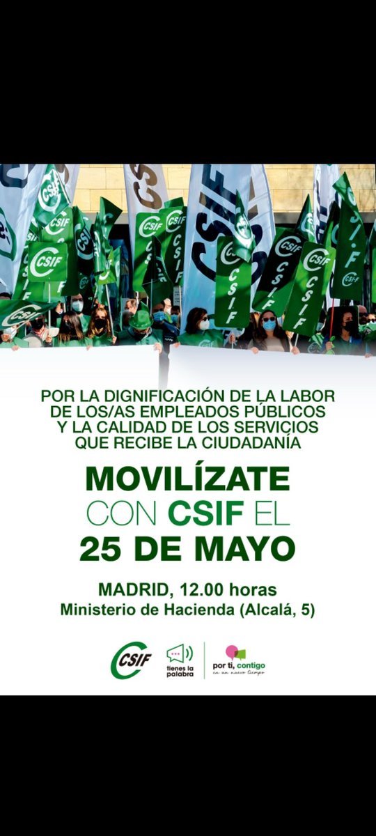 CSIF POLÍTICA TERRITORIAL (@csifmptmadrid) on Twitter photo 
