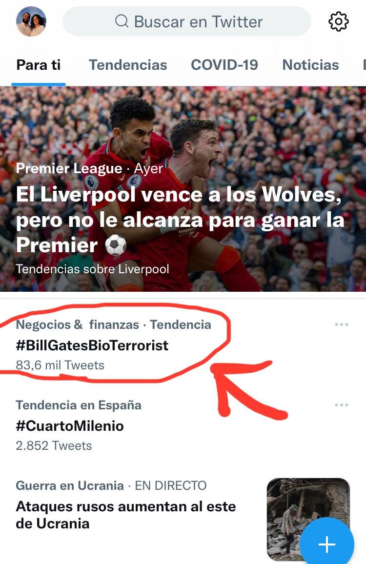 🚨Abro Hilo:¡#BillGatesBioTerrorist es TT en todo el mundo!🚨

Para muchos'El Multibillonario Filántropo'

Otros muchos SABEMOS QUIÉN ES:

Ladrón,oportunista,genocida en masa,pederasta,creador de pandemias y hambrunas..

¿Quieres saber quién es Bill?Entonces no te puedes perder⬇️