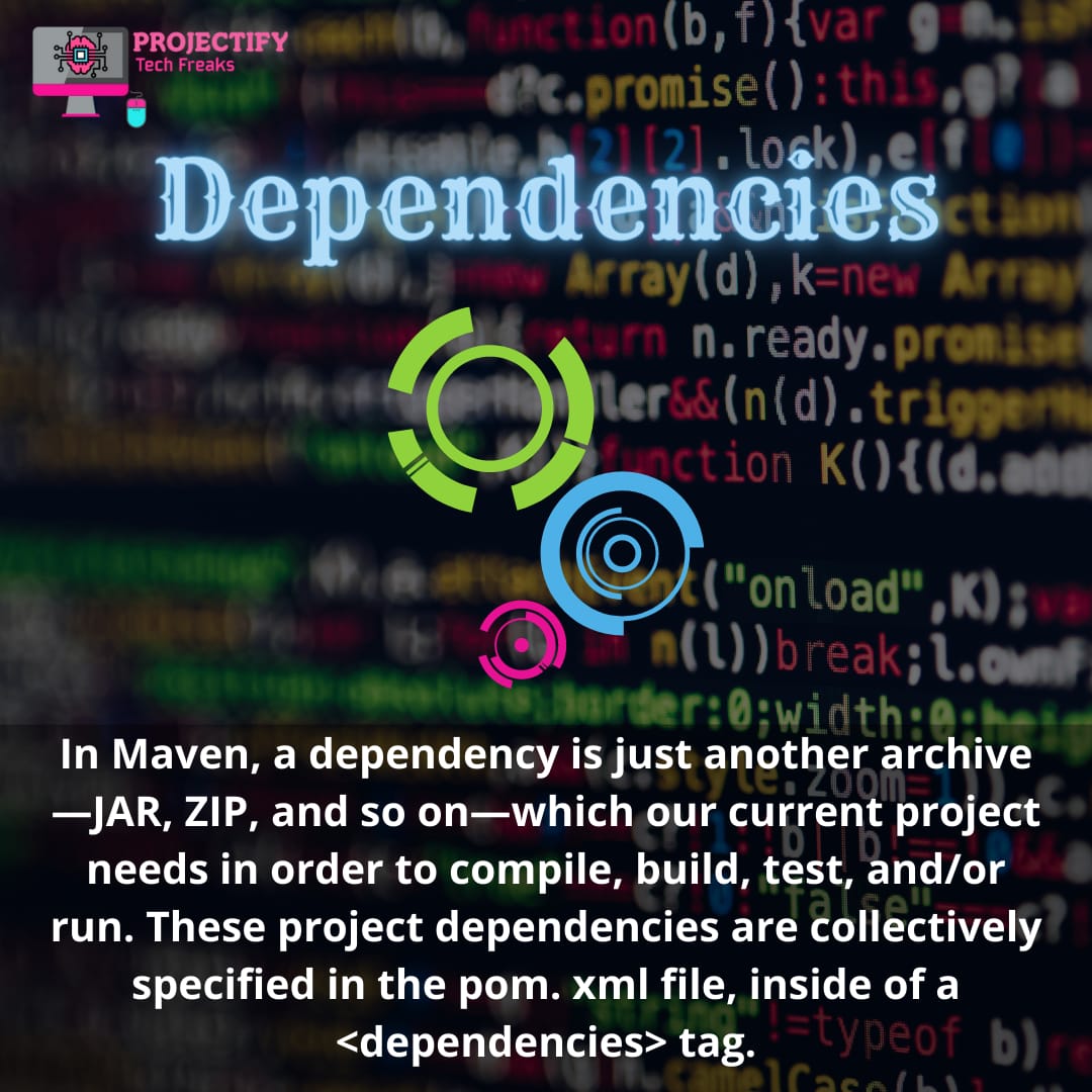 Projectify_Tech's tweet image. Anyone who has worked on Maven Projects in Eclipse knows what very well the concept of dependencies😃In case you don't know then checkout this.
.
Follow @Projectify_Tech
.
.
#software #hardwaredeveloper #edge
#hacking #projectsofinstagram #iamcoder #chrome #programming