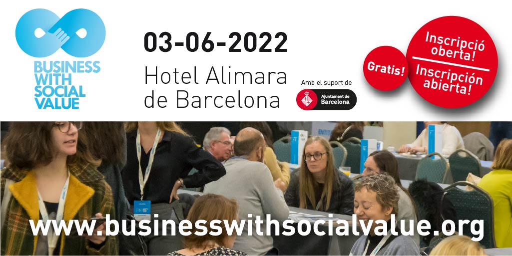 🤝 La XI edició del <a href="/bwsocialvalue/">Business with Social Value</a> a #Barcelona! Una jornada per dinamitzar de pràctiques socials i sostenibles. 

👉 Xerrades, trobades i taules sobre accessibilitat, medi ambient i la defensa de la nostra cultura i patrimoni.

📆 03/06  🕘  9.45 hores
via.bcn/pqw050JbVjC