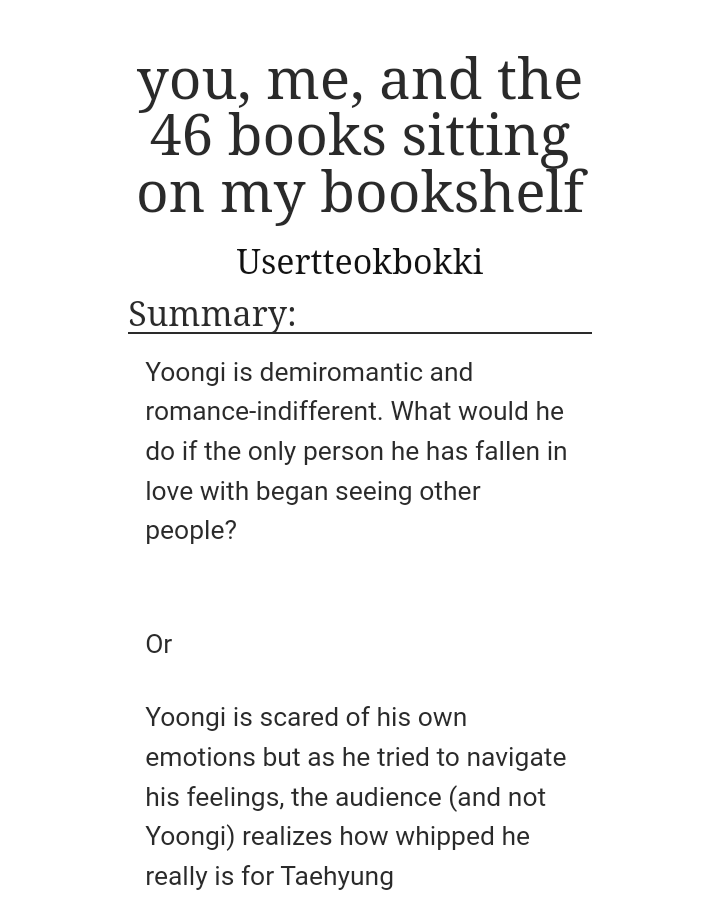 aejidalandan's tweet photo. Will never get tired reading this over and over again. Started reading this last year and still addicted to this oneshot until now ☺️

Thank you for this masterpiece @yoongitteokboki

You can read the story here👇
https://t.co/iPCLGJyjaA https://t.co/43EOzKcQi4