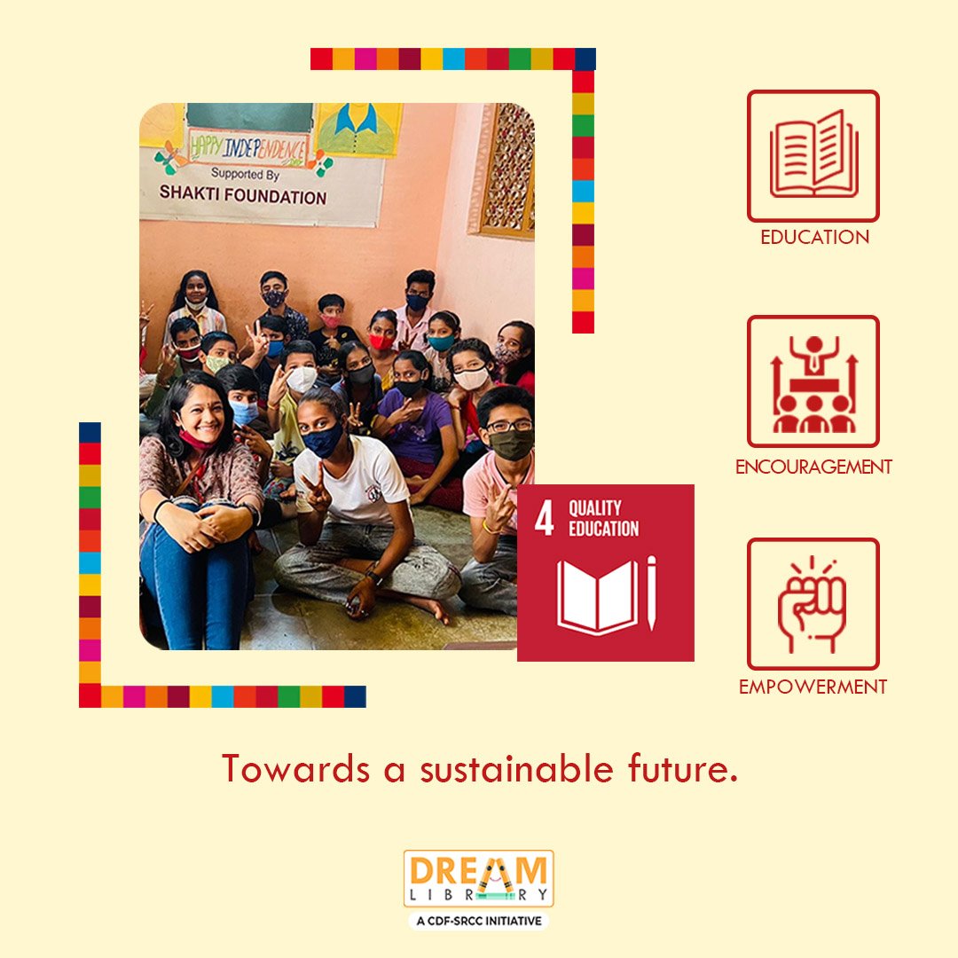 CDF_SRCC's tweet photo. We, CDF SRCC, aim to stride forward sustainably.

SDG's fulfilled by our Projects:-

Dream Library - Quality Education

Arpan - Reduced Inequalities

Aarogya - Good Health and Well Being

Rivaayat - Sustainable Cities and Communities

#cdfsrcc #SDGs #sustainability #UnitedNations https://t.co/gtbunHl4eI