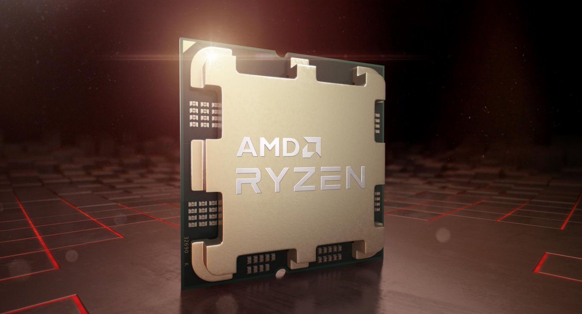 anandtech's tweet image. AMD has just announced their Ryzen 7000 series of CPUs. Based on the Zen 4 architecture, Ryzen 7000 offers up to 16 cores, DDR5 and PCIe 5.0 support, and use the new AM5 LGA1718 platform. Oh, and did we mention integrated RDNA2 graphics? Coming this fall
trib.al/QgpbNd2