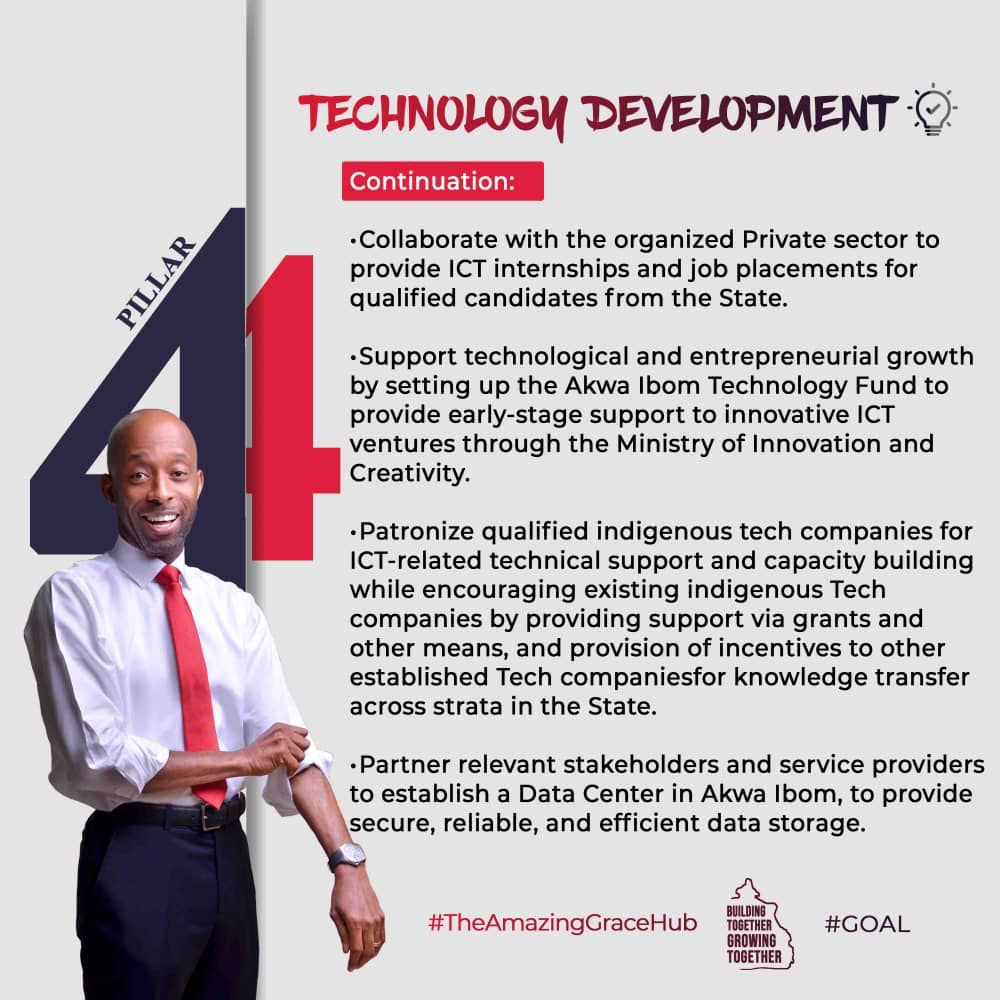 ilexdan's tweet photo. @LukeOnofiok's GOAL Proposition 

Pillar 4 - Technology Development 

#AkwaIbomTwitter
#Pillars 
#GOAL
#BuildingtogetherGrowingtogether 
#TheFuture 
#TheBestFootForward 
#ReadyToServe https://t.co/DJXCOPnRTU