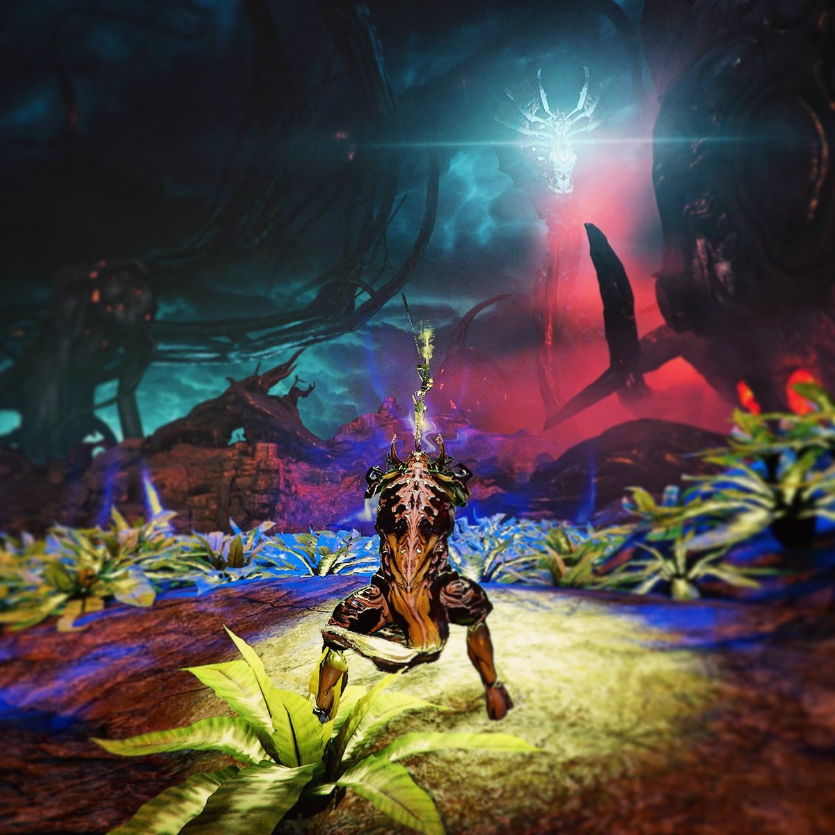 latryckx's tweet photo. Oberon 🌿🪱 - Warframe Captura #warframe #warframecaptura #captura #tennocreate #virtualphotography #oberon #Vome #playwarframe #playstation #deimos https://t.co/lHxGg5eIyJ
