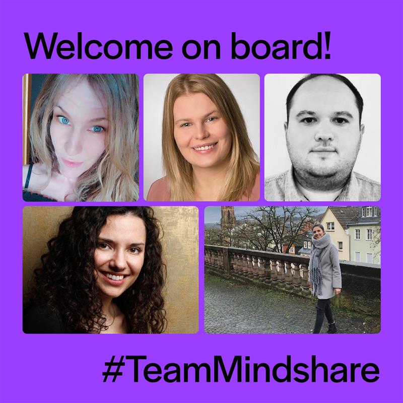 #Welcome on Board, liebe Mai-Newcomer. 🤩 Wir wünschen Euch einen tollen Start und freuen uns, dass ihr bei uns seid! 💜

#Newcomer #Onboarding #Welcome #Team #MindshareDE #Purple