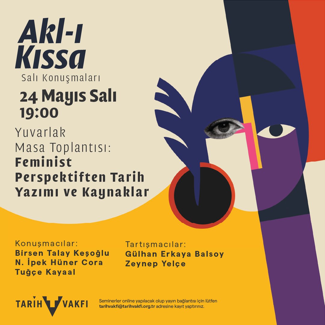 SBF Dekan Yardımcısı Prof. Dr. Birsen Talay Keşoğlu, Tarih Vakfı Youtube Kanalı'nda yayınlanacak olan Akl-ı Kıssa Salı Konuşmaları seminer dizisinin konuğu olacak. yayına katılmak için: youtube.com/watch?v=ctfkmn…