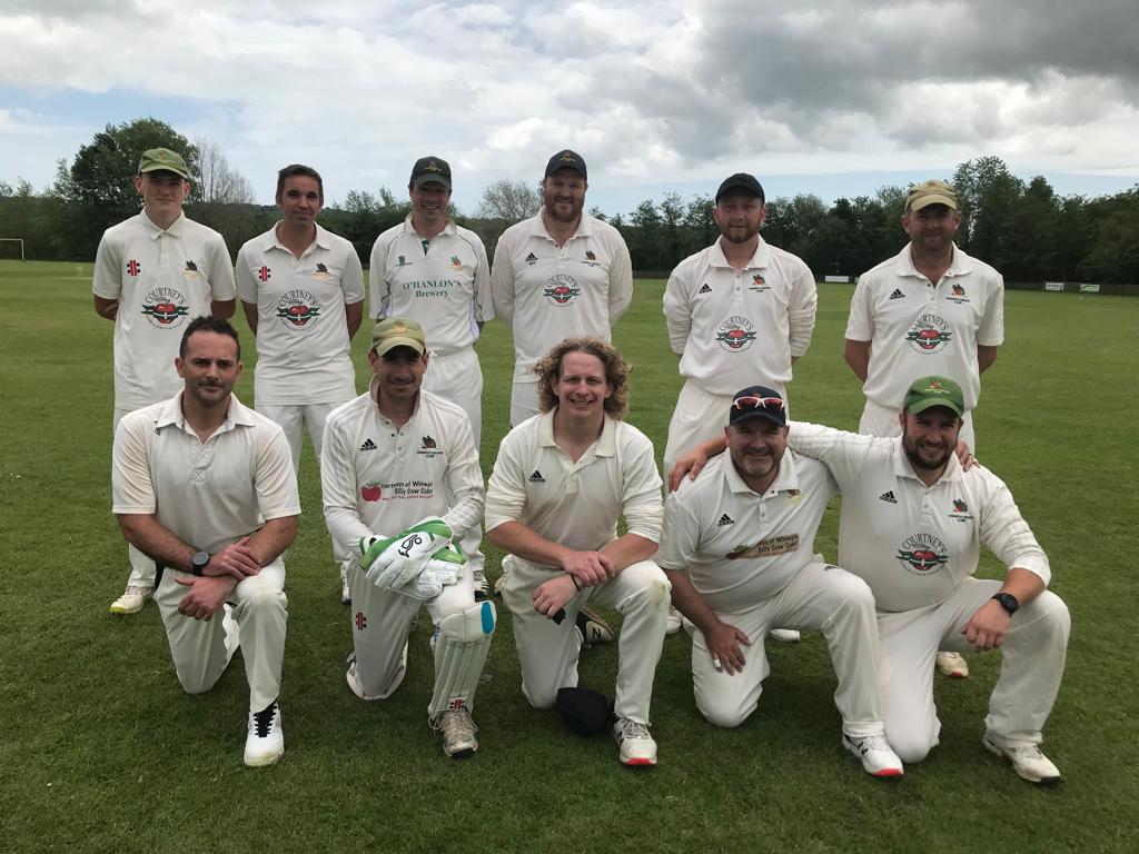 Whimplecc's tweet image. The 1st XI this weekend before making it 3 from 3. #Cricket #WhatABunch #NotModels #WinningTeam