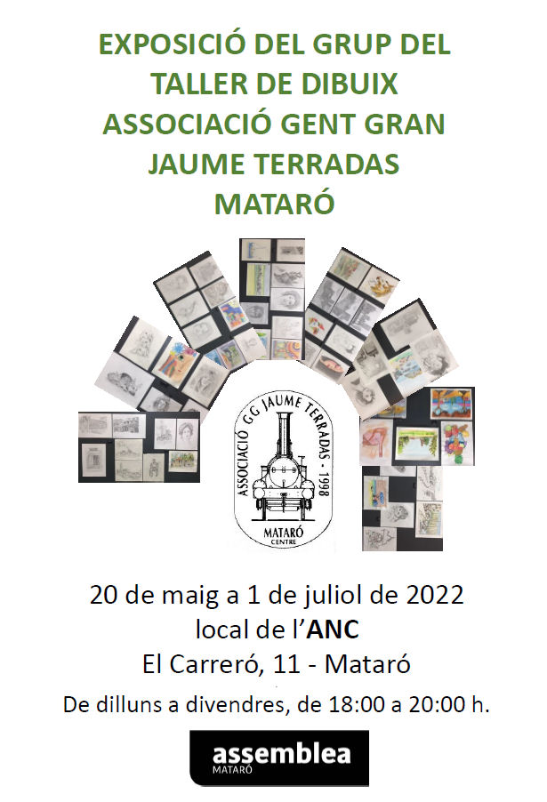MataroxIndep's tweet photo. EXPOSICIÓ DE DIBUIXOS de l'associació Gent Gran Jaume Terradas

📌 Local ANC Mataró (el Carreró, 11, Mataró)
📅 Fins l'1 de juliol
⏲️ de 18h a 20h https://t.co/S6iwXBd5UV