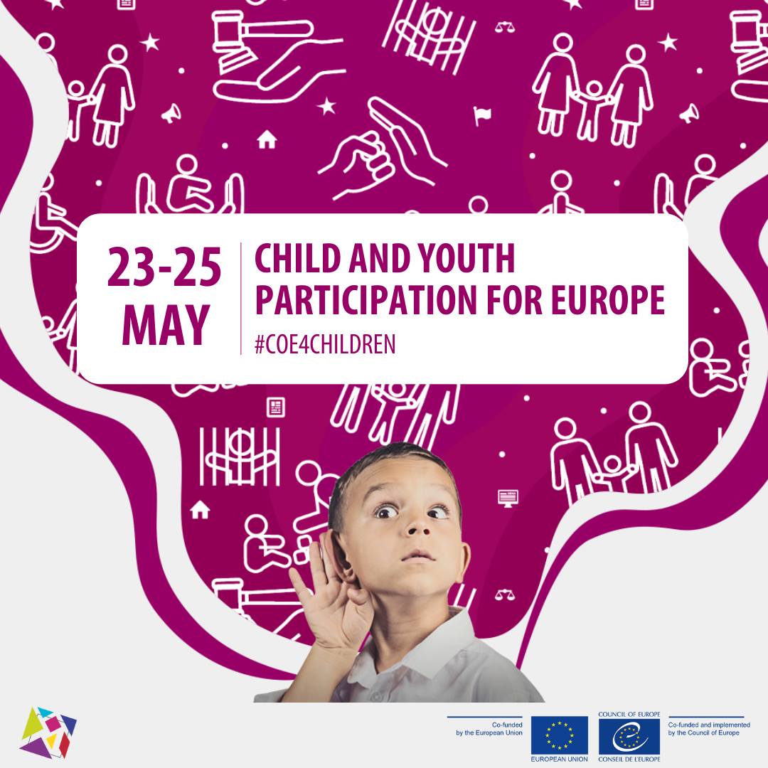 CoE_children's tweet image. “Child and youth participation for Europe” conference kicks off today in Cork, #Ireland 
📺Follow the exciting discussions, sharing of good practices and brainstorming live from 14:00 CET with active participation of young delegates bit.ly/CP4Europe #CoE4Children