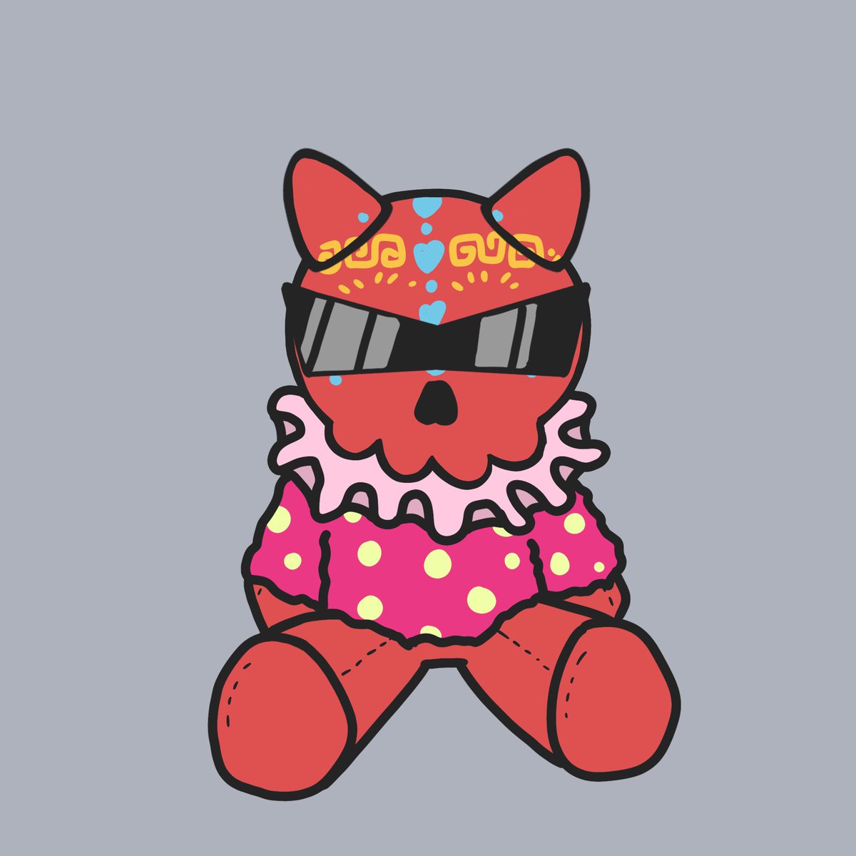 SatoshiLambo's tweet photo. @c14ron88 + @vvospitannik from @TurkeysNfts and @zneb076 from Mini-Mories, liked my devil-clown @CryptoMories. Which version do you like the most #FaMorie ? #fanart #gobblegang https://t.co/F1KhHSj9zT