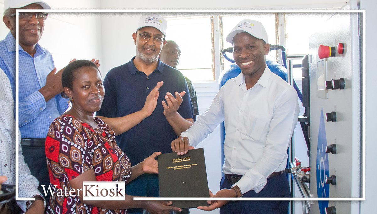 WaterKiosk Ltd in partnership with German Investment Corporation (DEG), and Boreal Light 
GmbH, launched the Lamu County Referral Hospital solar water desalination system on Friday 20th May, 2022.
#waterkiosk #hygienedrinkingwater #healthyliving #cleanwater #healthservices
