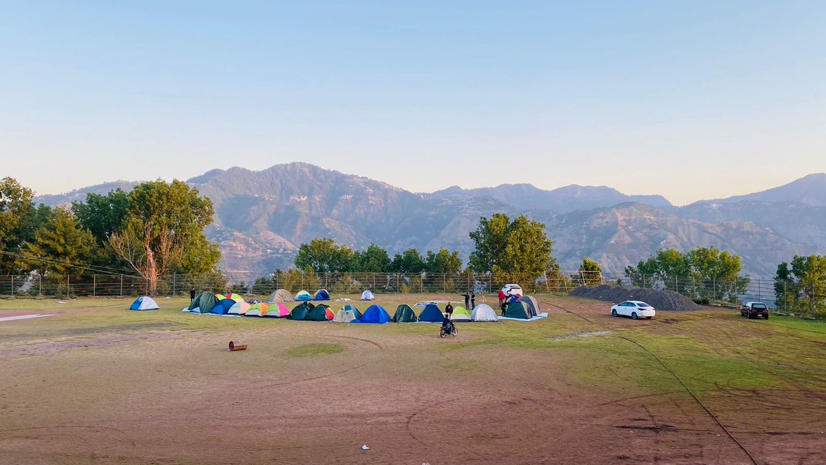 silverlinersorg's tweet photo. What's better than making time for great outdoors away from the hustle and bustle of city, spending time in the woods, sleeping on the ground under bright stars and making endless memories to remember!
#weekend #Camping #Murree #bhurbhan #vibes🏕️🌌 https://t.co/pB2k8lni6W