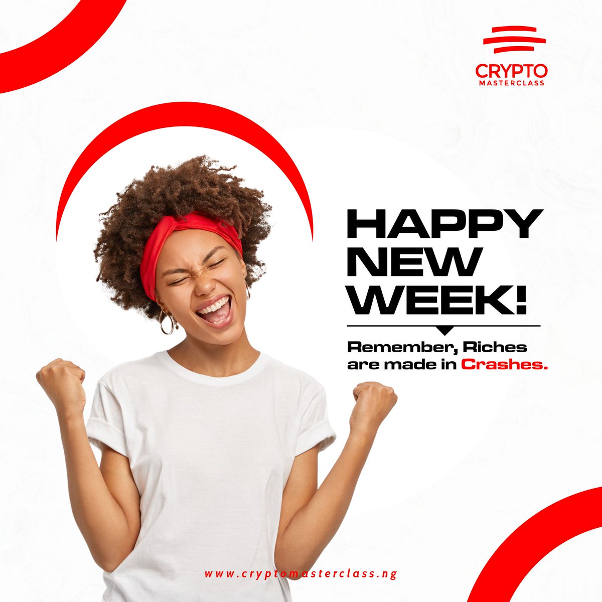 haybee2018's tweet photo. Happy New Week &amp; A Merry Monday.

Don't cower nor falter in the crashes of the past, fold the sleeves and get moving for riches lies in the path of progress.

Have a prosperous week!

#Cryptomasterclass
#Cryptocurrency
#Bitcoin https://t.co/ik7zwbTp9X
