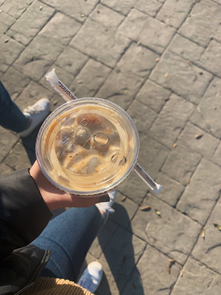 just want an iced coffee rn