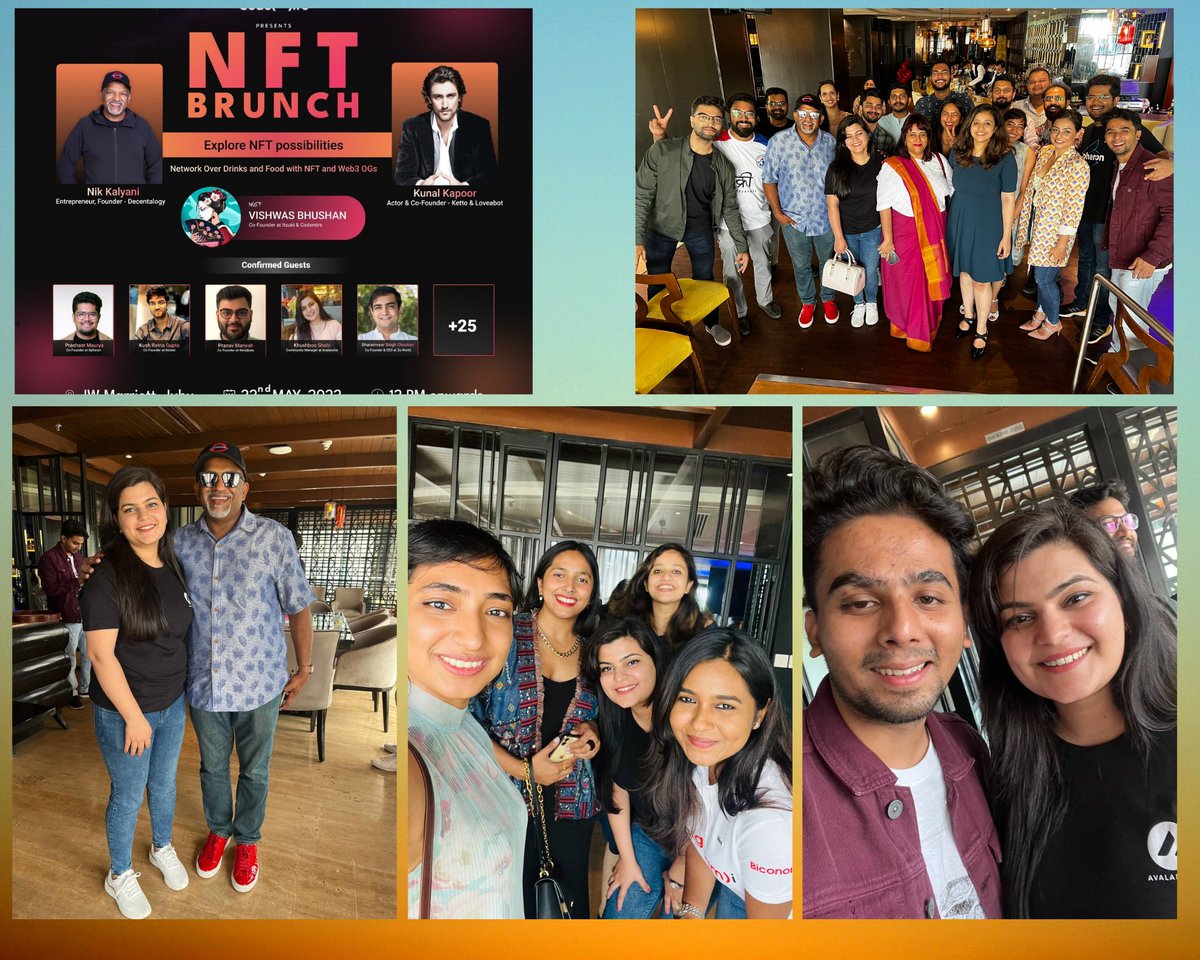 An amazing meetup organized by @OgclubDAO and <a href="/BhushanVishwas/">Vishnft.eth</a> . 

Kudos to you guys 🥂

The event was full of good vibes, great networking, and smart conversations about #Web3