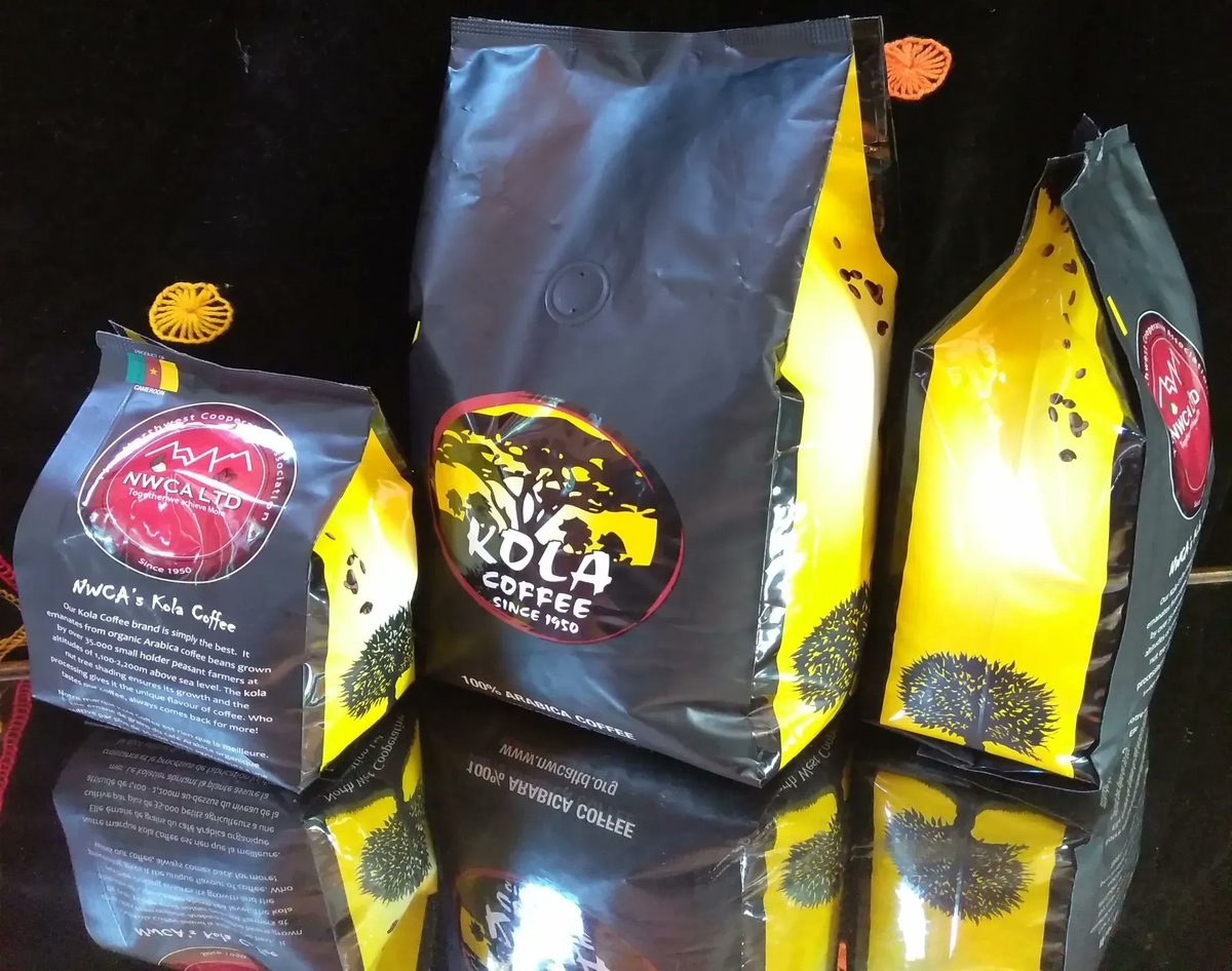 nwca1950's tweet photo. At NWCA because your satisfaction matters to us, we offer you coffee with awesome packaging that helps preserve all it's flavor.
Isn't that beautiful🤗?

You know you want to DM us right away, don't you😊?

Have an amazing day!
#DrinkKolaCoffee #NWCA 
#since1950
#NewWeek https://t.co/wXM1Zc2URe