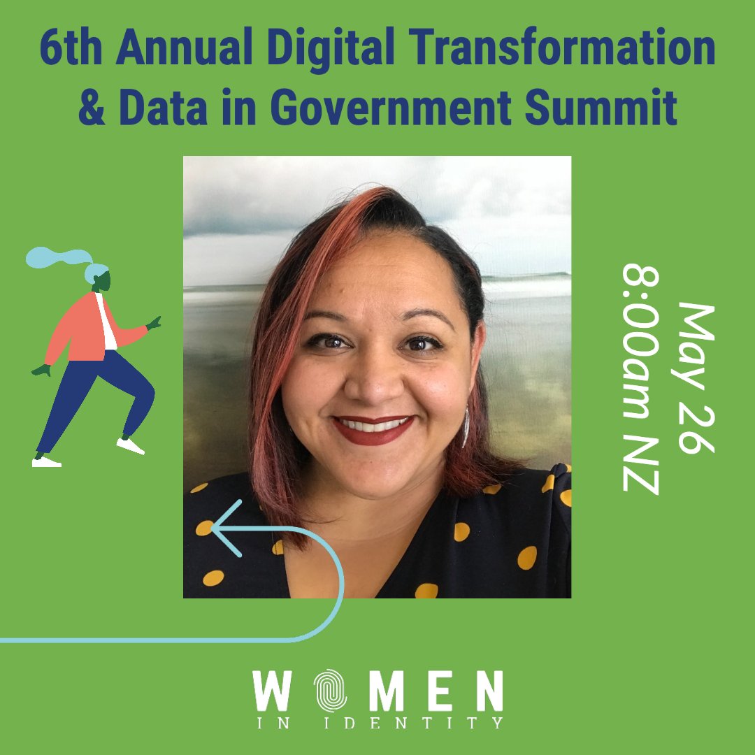 WiD Ambassador <a href="/IAM_t4m4r4/">Tamara</a> will be chairing Day 2 of the 6th Annual Digital Transformation and Data in Government Summit on May 26! 🤩 

dtnz.aventedge.com 

#WomenInID #DiversityByDesign #ForAllByAll