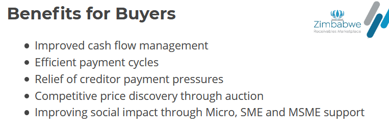ZRM_ZW's tweet photo. Benefits to Buyers

As a registered buyer on the ZRM platform, you can enjoy the following benefits; https://t.co/eYlEMrbph4