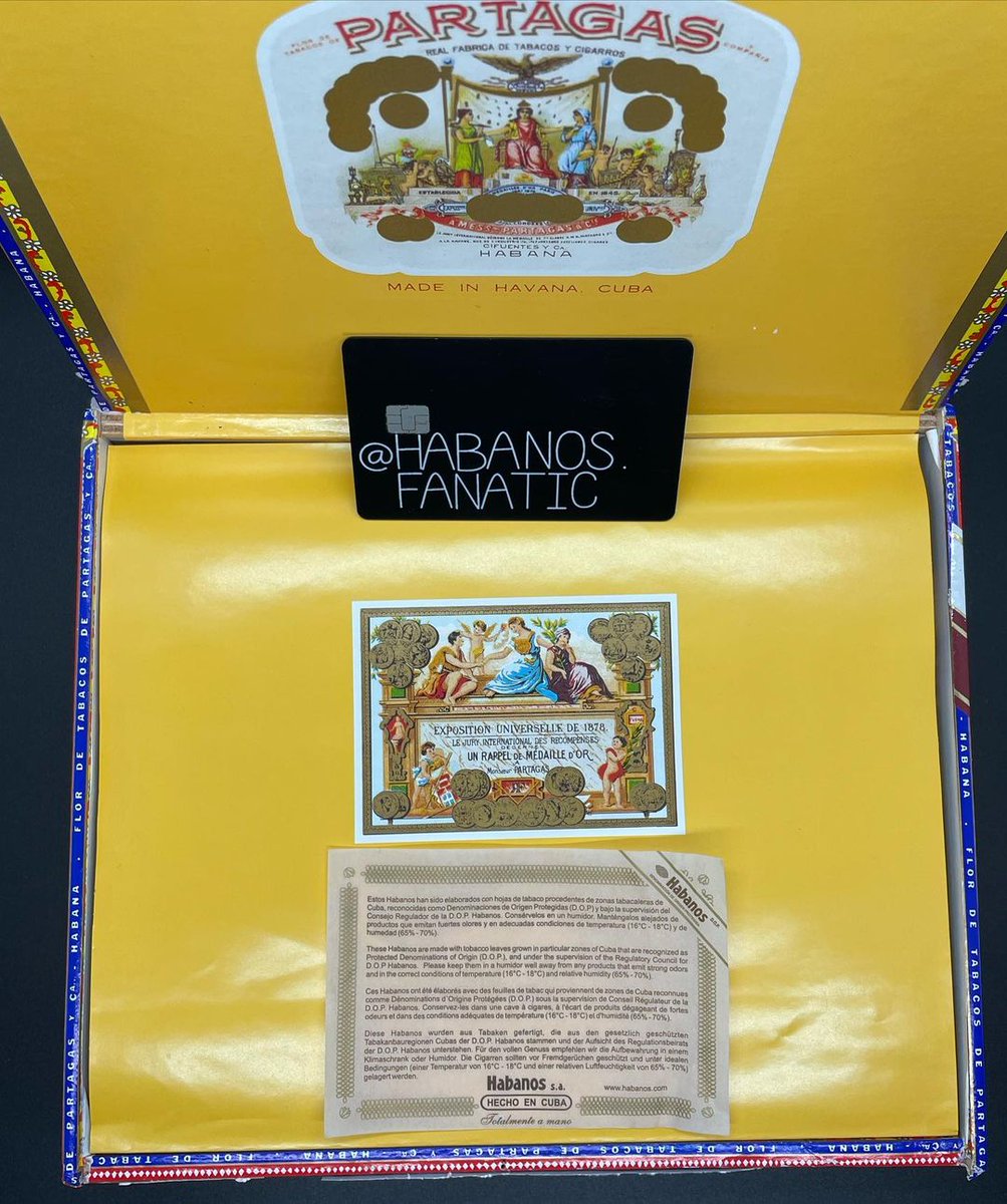 Habanos fanatics tweet media