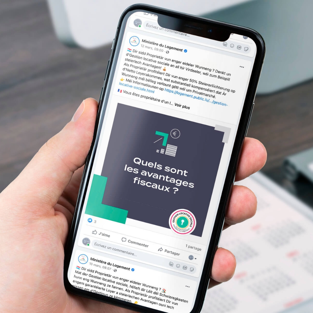 ComedLuxembourg's tweet photo. Connaissez-vous la Gestion Locative Sociale ? 🏠
Ce dispositif permet au propriétaire d’un bien inhabité de le mettre en location sans s'occuper des contraintes administratives. ✍️
Les avantages ne sont pas négligeables : loyer garanti, avantages fiscaux, etc. https://t.co/piaSgBjlaZ