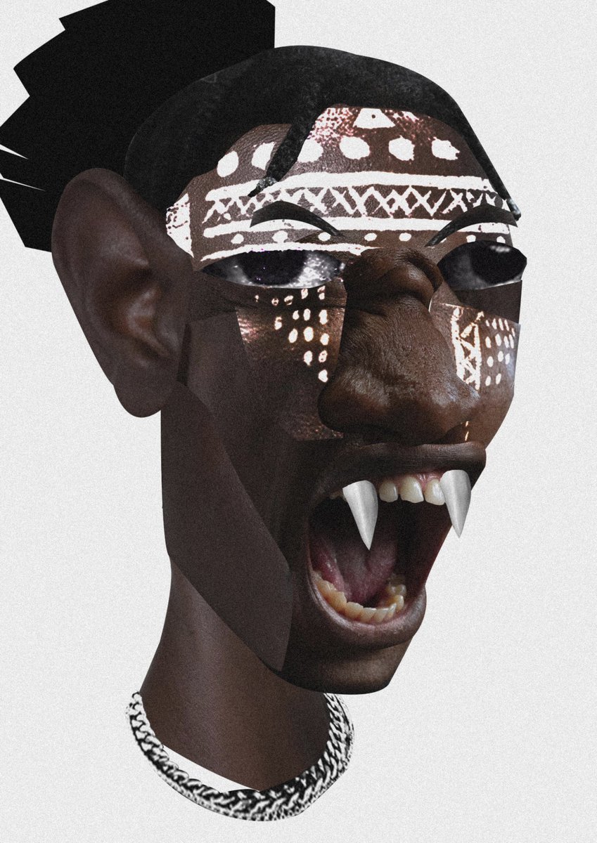 artguage13's tweet photo. SCREAM!!

#digitalart #africanart https://t.co/qv1PnEMOuO