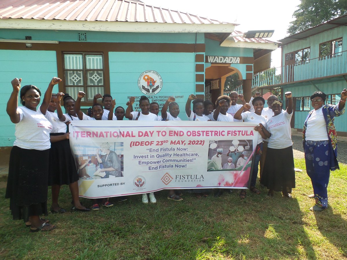 wadadia's tweet photo. Today is #IDEOF , it is wonderful to join the global community in observing the day &amp; now more than ever we must continue to work together to end the needless suffering caused by Obstetric fistula.
Together let's take real action against fistula. https://t.co/RNfyzztqu0
