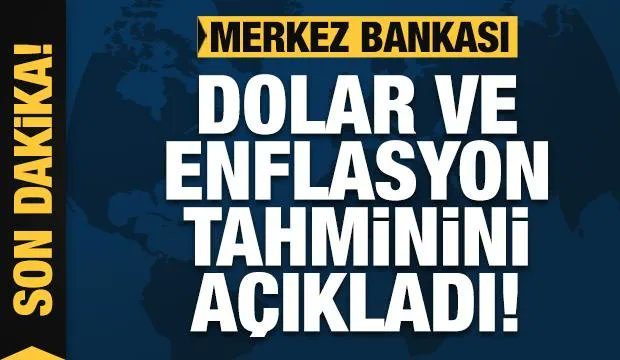 Merkez Bankası'ndan son dakika dolar ve enflasyon tahmini bit.ly/3lzAB0n