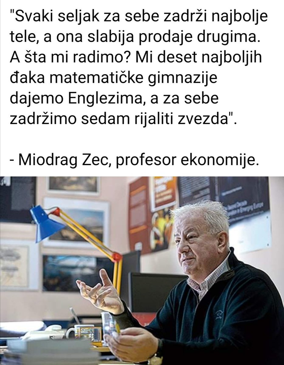 Ostaviću ovo ovde