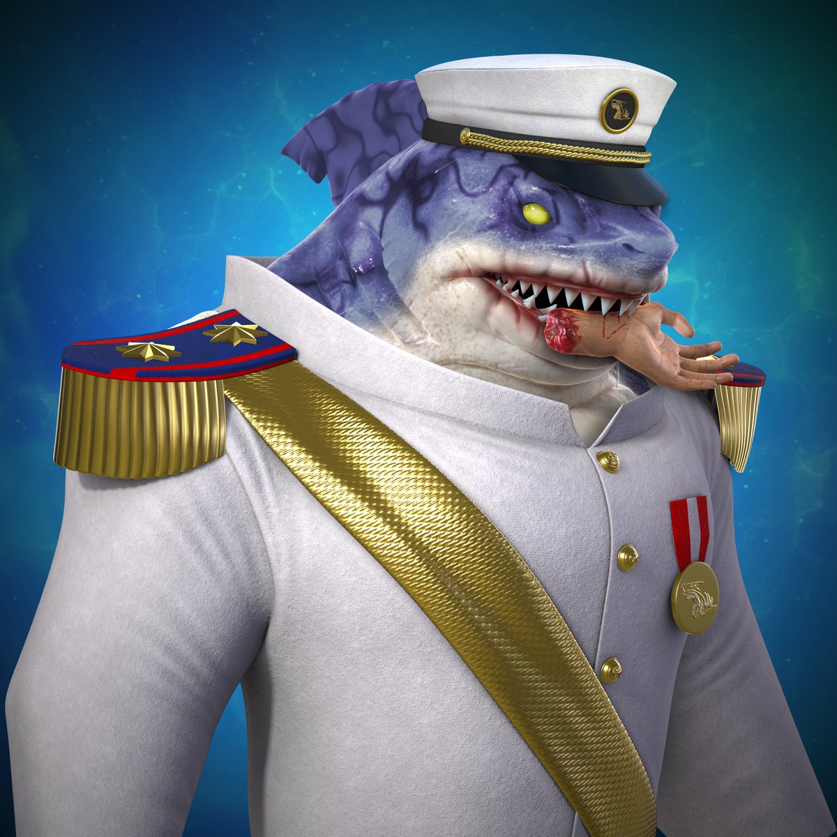 0xFrobe's tweet photo. Huge shoutout to the Alpha team in @RogueSharks who got me WL for the stoned frogs a while back which I flipped for a good profit to buy more sharks 🦈#Chomp #Ribbit #RogueWL https://t.co/uWS5TZ6RAL