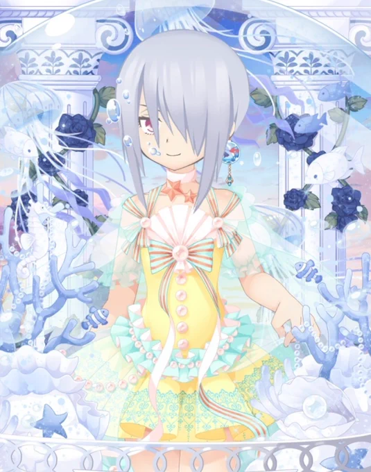 おすすめして頂いたマロイドちゃんウィッグまじで買おうこんな風に着せてあげたい 