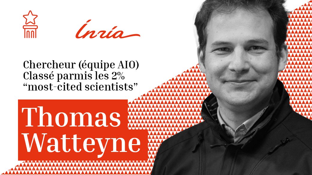 Centre Inria de Paris (@inria_paris) on Twitter photo 👏 Toutes nos félicitations à <a href="/thomaswatteyne/">Thomas Watteyne</a>, responsable de l'équipe AIO et co-fondateur de
<a href="/weFalco/">Falco</a>, classé pour la 2e année consécutive parmi les 2% "most-cited scientists", toutes disciplines confondues, par la prestigieuse université <a href="/Stanford/">Stanford University</a> 🥇 👏 Toutes nos félicitations à <a href="/thomaswatteyne/">Thomas Watteyne</a>, responsable de l'équipe AIO et co-fondateur de
<a href="/weFalco/">Falco</a>, classé pour la 2e année consécutive parmi les 2% "most-cited scientists", toutes disciplines confondues, par la prestigieuse université <a href="/Stanford/">Stanford University</a> 🥇