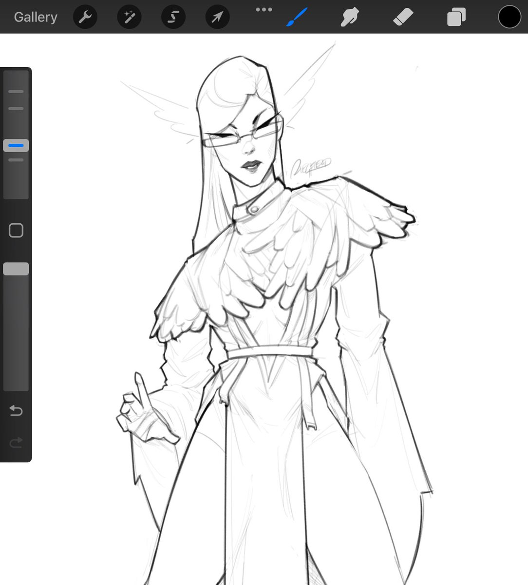 might be my new fave OC but i need to give her a name 