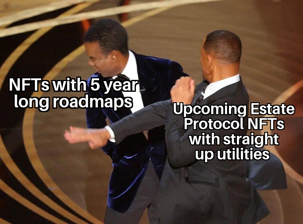 If you're seeing this, you're really really early. 
Reactions and joining our socials will get you closer to the real deal. 
#NFTCommunity #NFTs