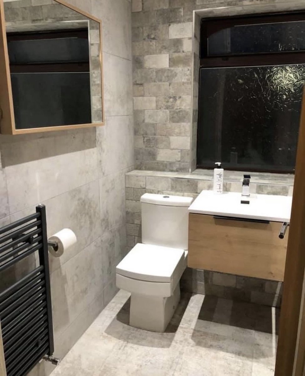 This combination of two tile ranges works beautifully together. Shop the Affresco and Denver ranges today in store and online and create a similar look in your home!