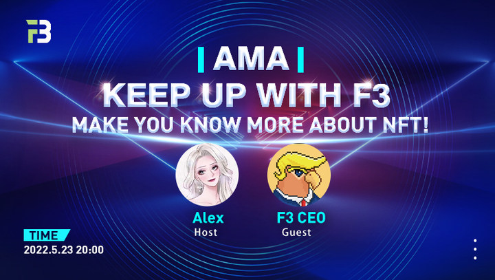 f3_f3hash's tweet photo. 🔥 #F3 #AMA!

☑️May 23, 2022 20:00 (UTC+8)
☑️ Join Telegram Community AMA
https://t.co/59CkdC70Ve
👇
🔥 #F3 #AMA!

☑️May 23, 2022 20:00 (UTC+8)
☑️ Join Telegram Community AMA
https://t.co/59CkdC70Ve
@protocollabs 
@juanbenet @newsbtc @rNFTcommunity @IPFS @Filecoin https://t.co/An6ZLT8t9v
