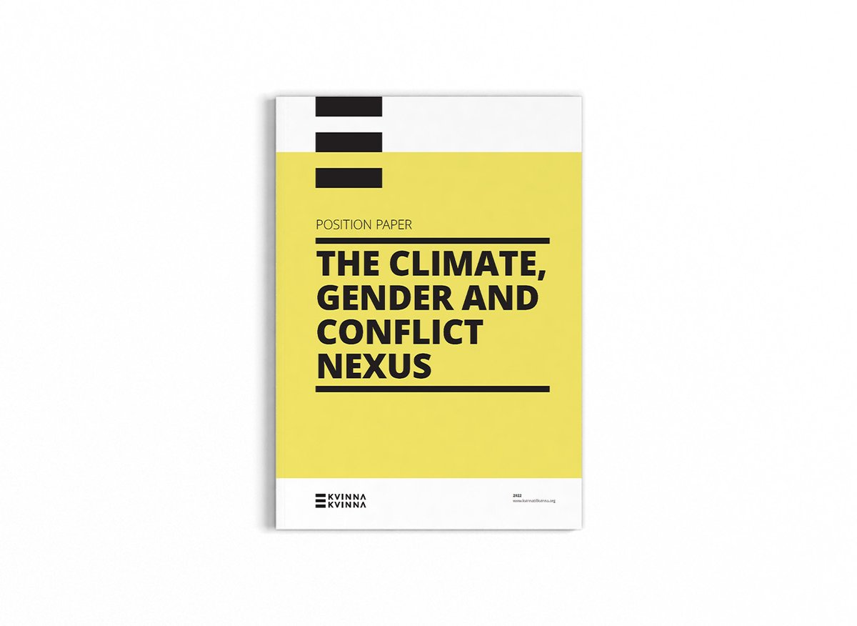 Gender perspectives are not heard enough in the climate and security agenda! Follow us at the <a href="/SIPRIorg/">SIPRI</a> #SthlmForum and <a href="/StockholmPlus50/">Stockholm+50</a>, where we will make sure that women’s rights are front and center. #Stockholm50
 
Take part of our messages 👉 kvinnatillkvinna.org/publications/p…