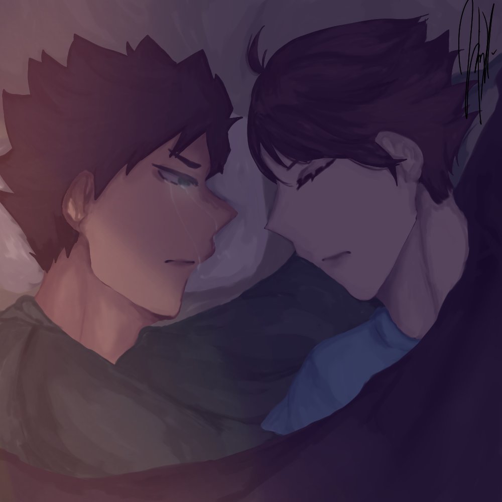 ⠀ ⠀⠀⠀⠀⠀⠀  ⠀⠀⠀⠀⠀05.23 - 15:30
"Mahal gumising ka please, huwag mo akong iwanan.."
#artistsontwitter #haikyuufanart #iwaoi
#Haikyuu #artph #oikawatooru #iwaizumihajime ⠀⠀⠀⠀