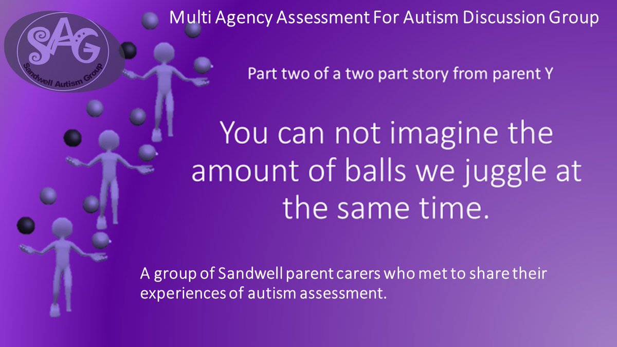 Part 2 of Parent Y's story
youtu.be/TGGXETHLs5A
Dealing with CAMHS and getting a second opinon, an MAA assessment and EHCP process.  Although Child Y got a diagnosis and an EHCP. Child Y and family are still reeling from the trauma of the last 8 years of blame and unmet needs