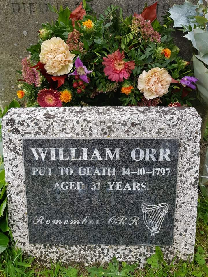 This morning on the 23rd May 1798 the postal carriages from Belfast were intercepted outside Dublin, this signaled the rising of the United Irish Armies in Ireland, the rallying cry throughout Ireland "Remember Orr". Ulster hesitated and Robert Simms was branded a traitor by HJM
