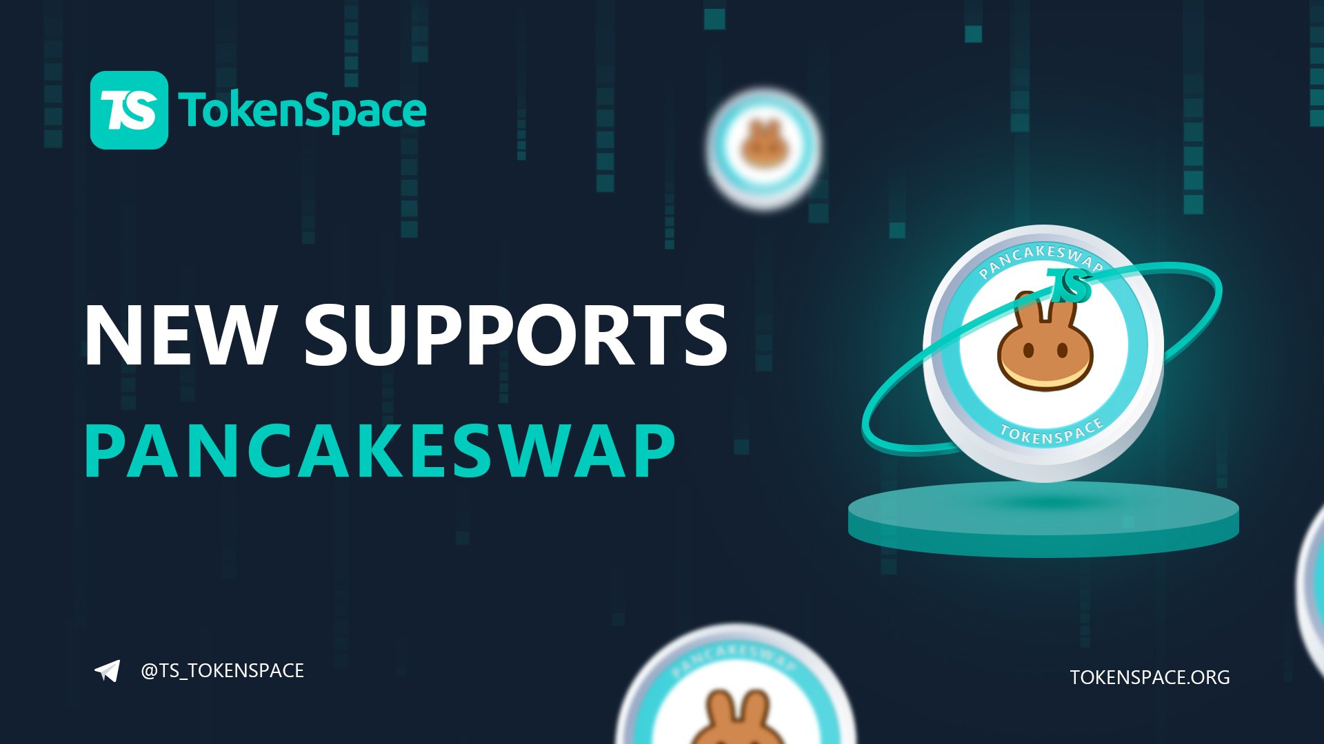 Tokenspace Wallet on Twitter "🥂New Supports🥂 🧨🧨Pancakeswap DApp is